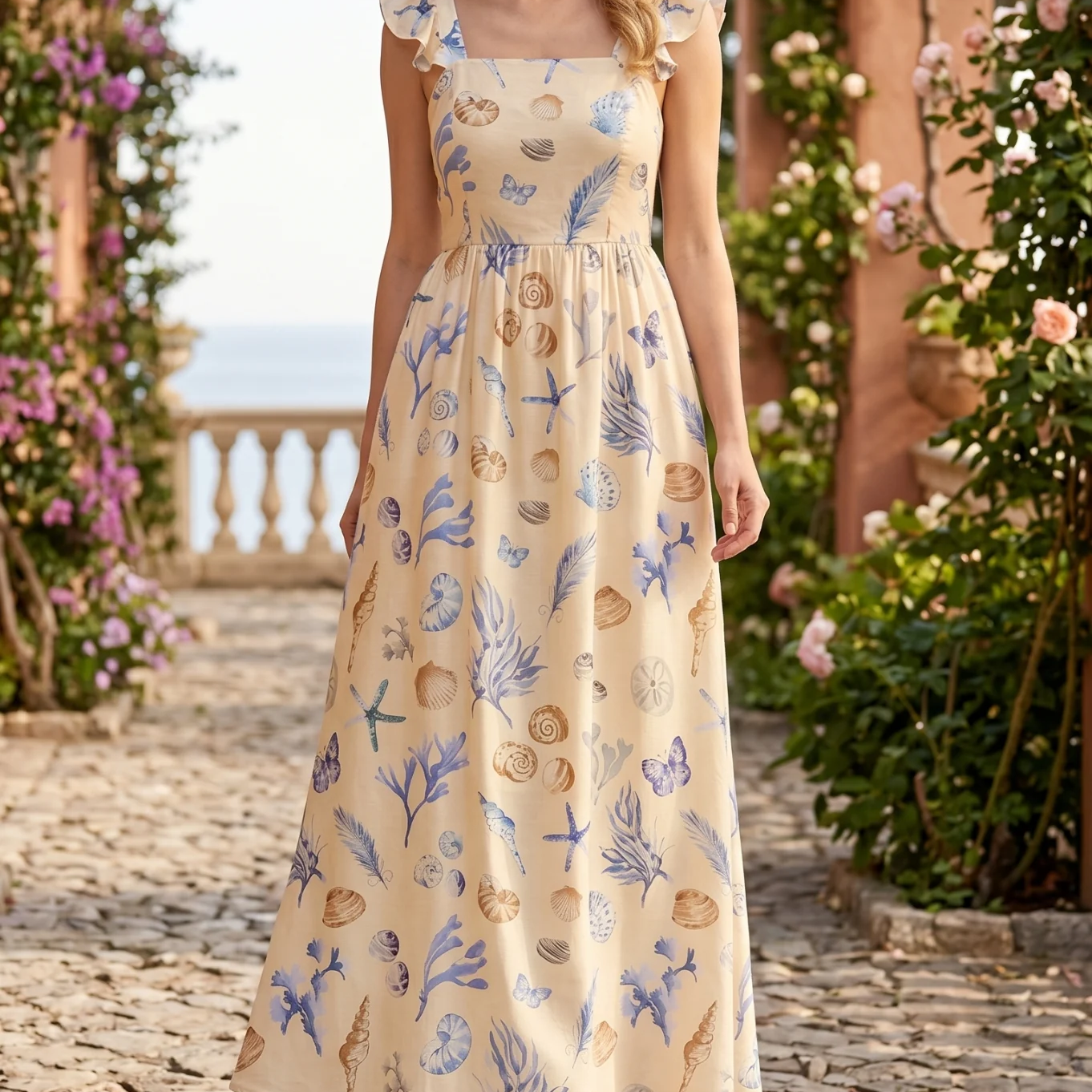 Vacation Style Maxi Dress
